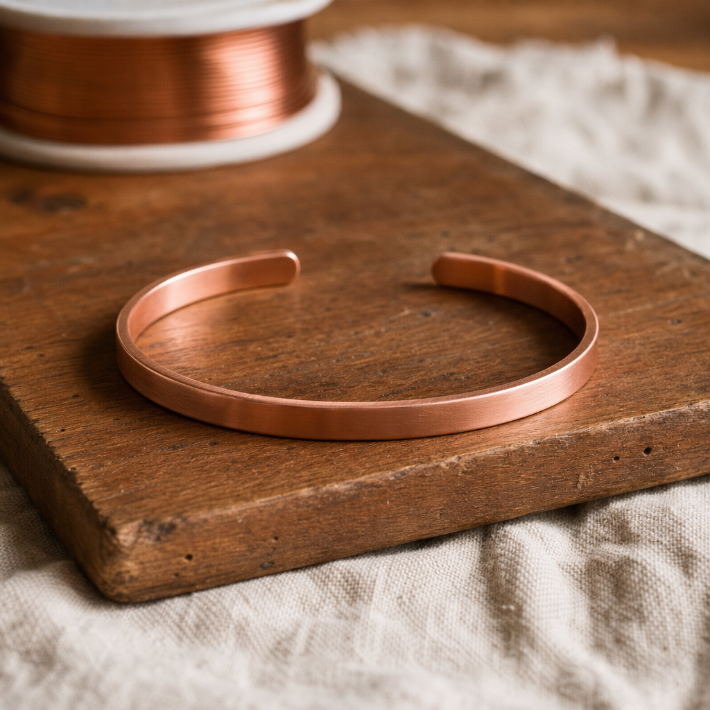 GRACE | SLEEK COPPER BRACELET
