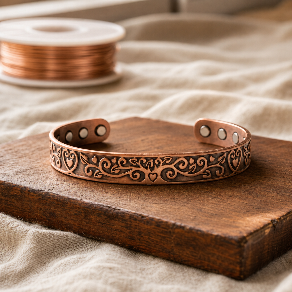 LILY | FLORA COPPER BRACELET
