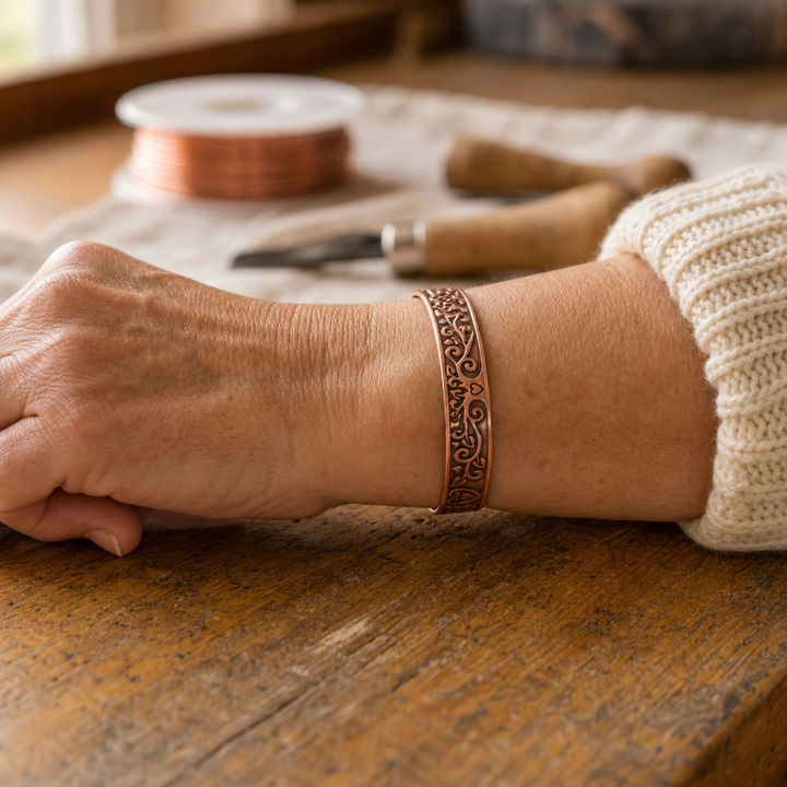 LILY | FLORA COPPER BRACELET