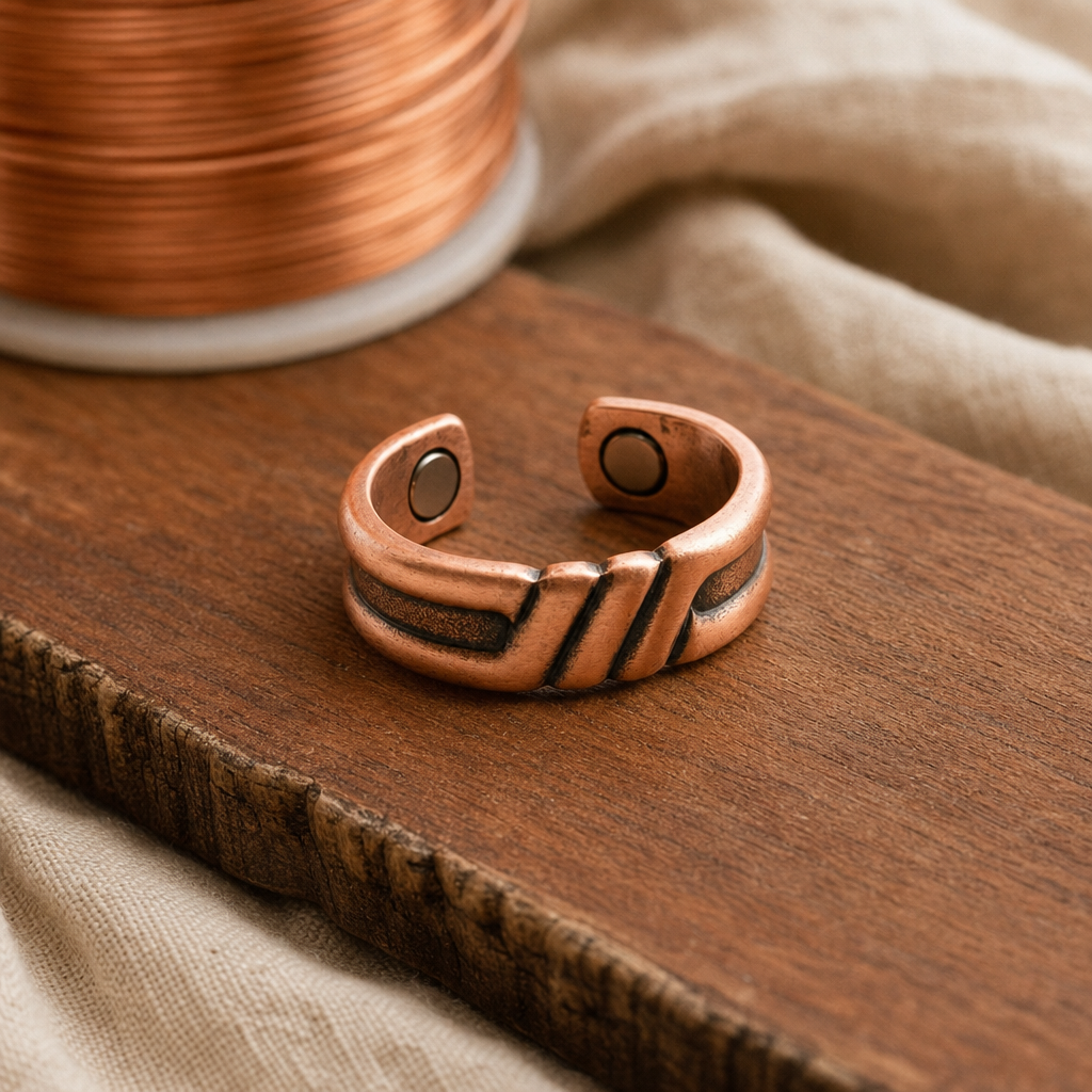 LUCY | PEAT COPPER RING
