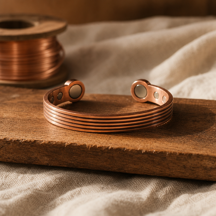 AVA | RIDGE COPPER BRACELET