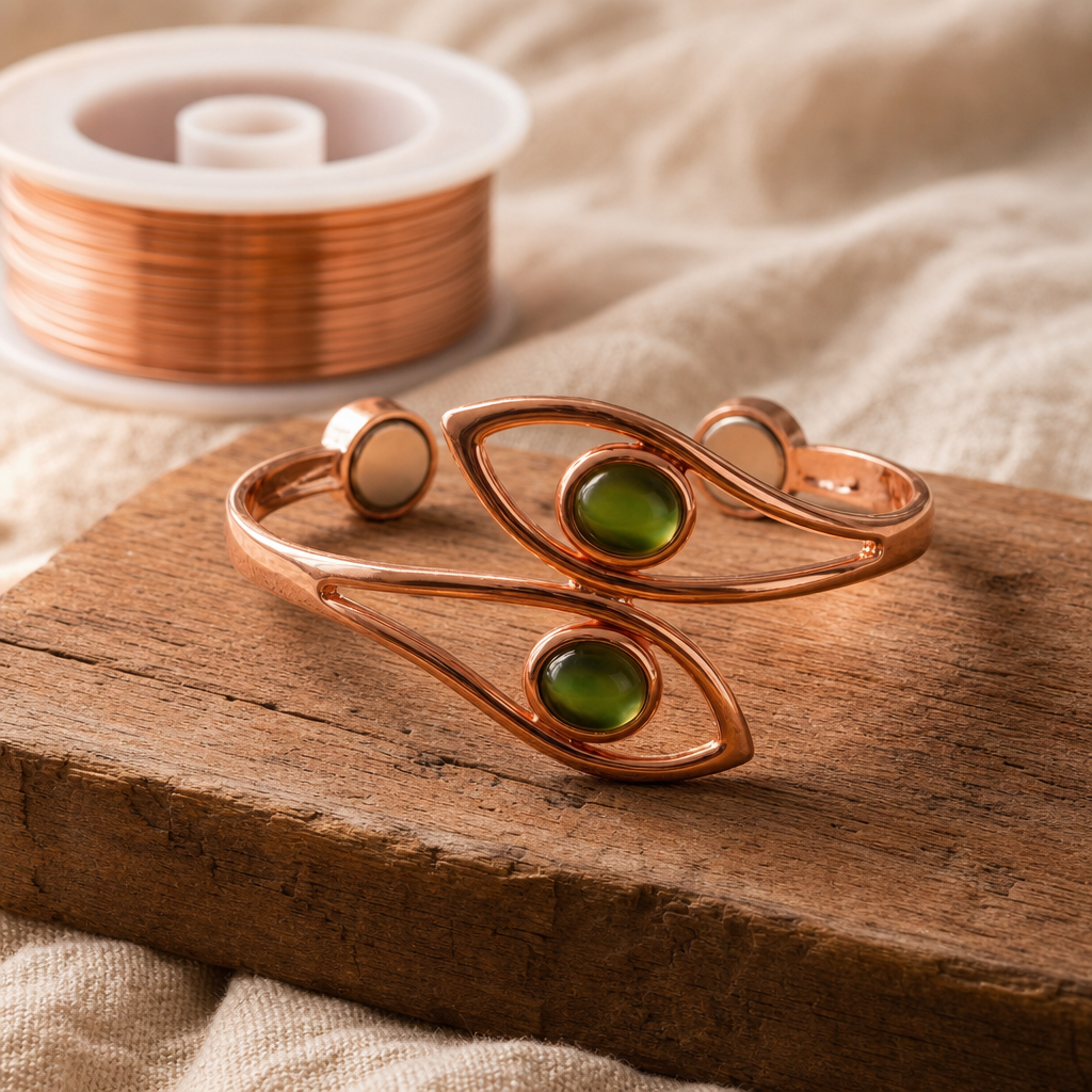RUBY | OPAL COPPER BRACELET