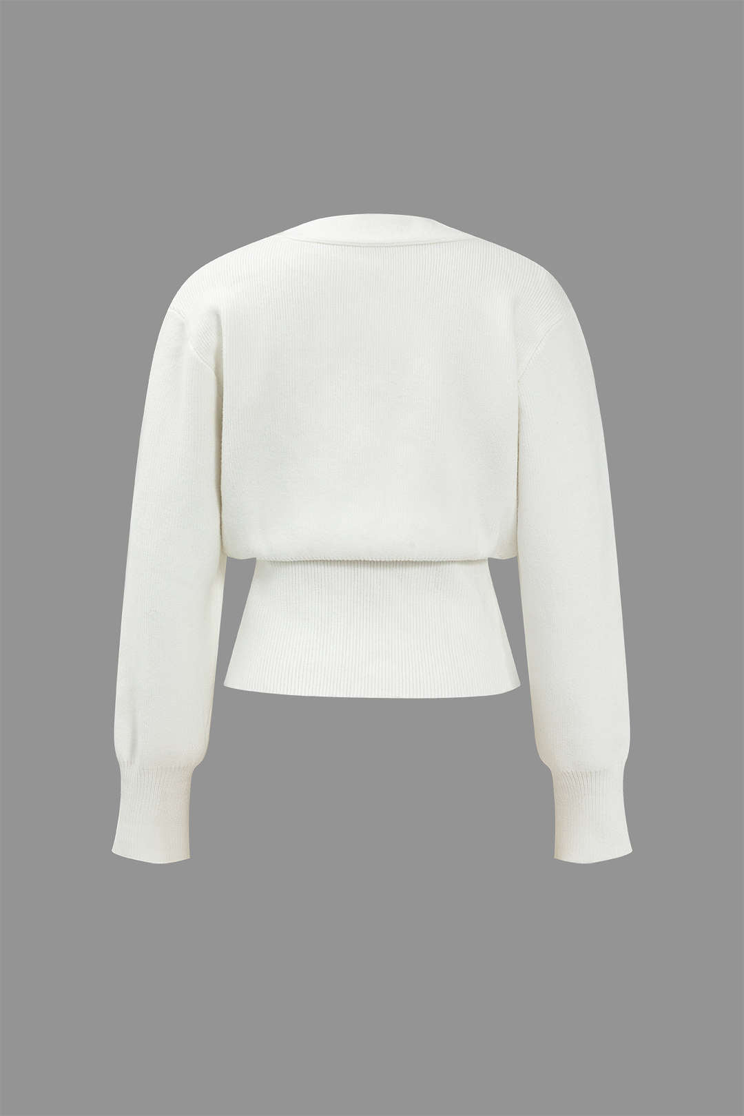 FRANCESCA | V-NECK SWEATER CARDIGAN