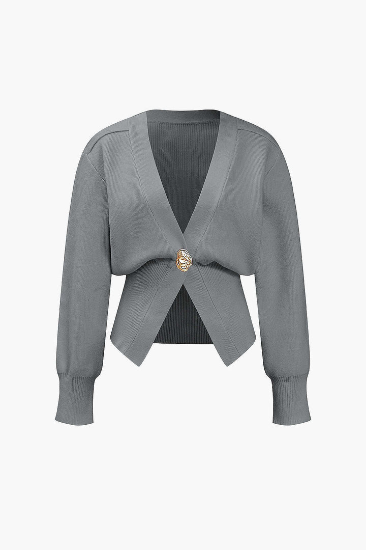 FRANCESCA | V-NECK SWEATER CARDIGAN