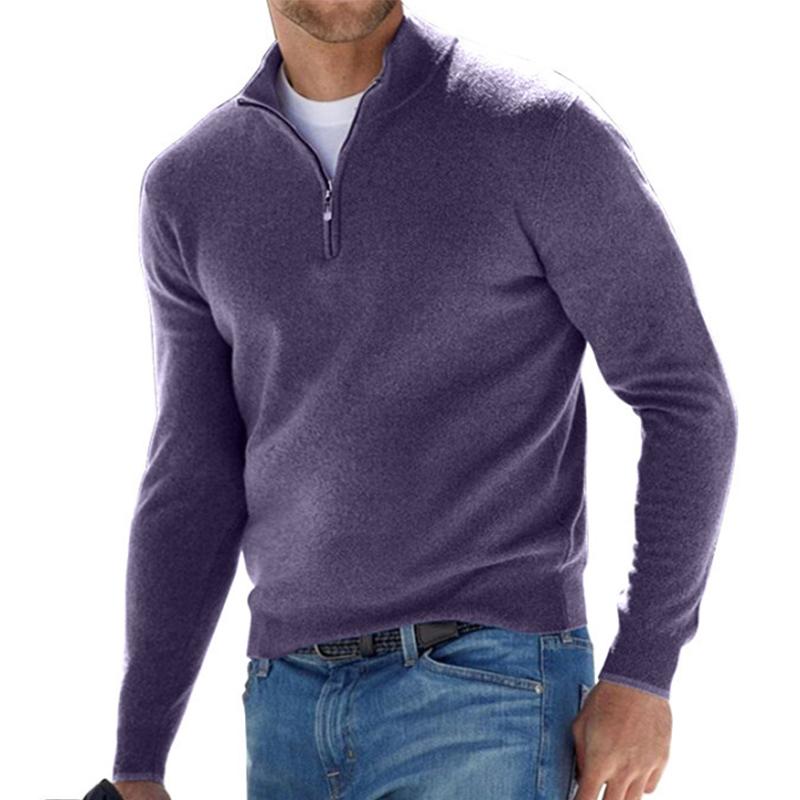 THEODORE | MEN'S ELEGANT ZIP-UP SWEATER