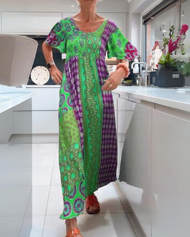 CLEMENTINE | COLORFUL BOHEMIAN DRESS