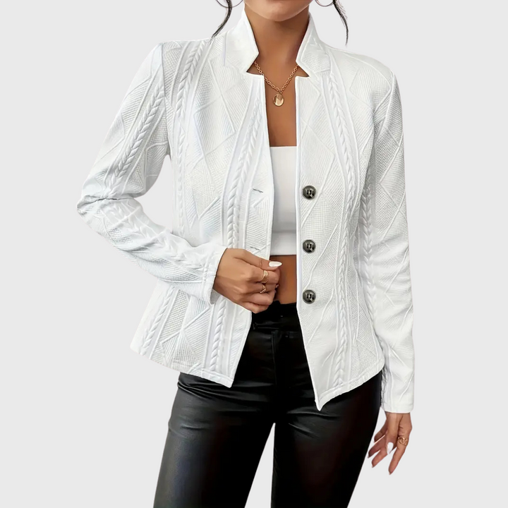 TESS | ELEGANT BLAZER WITH PRINT