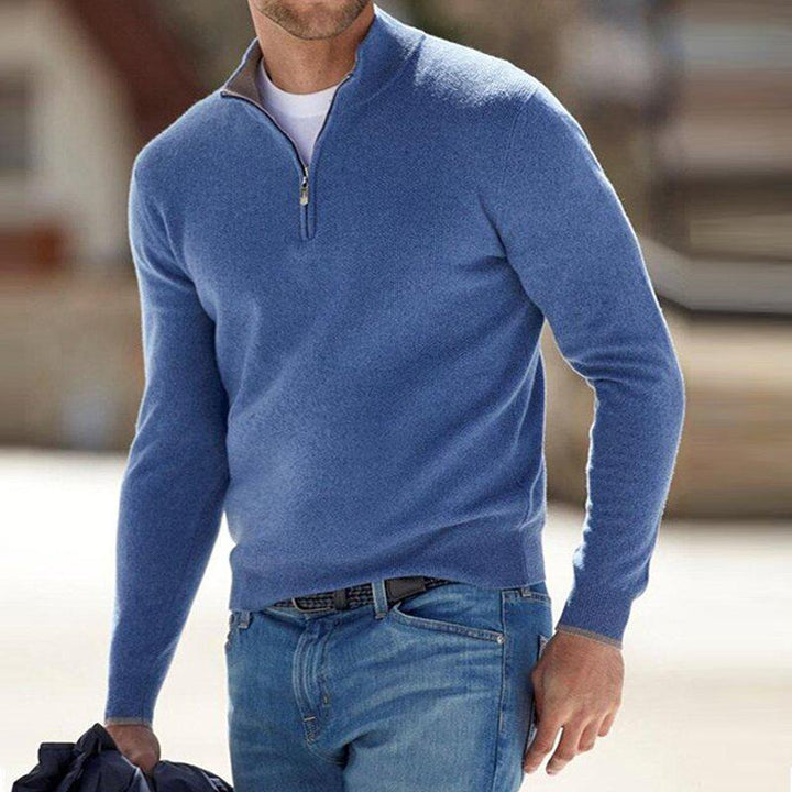THEODORE | MEN'S ELEGANT ZIP-UP SWEATER