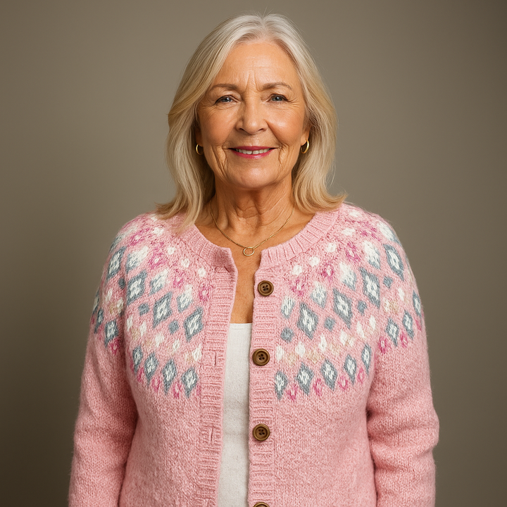 ROSALIE | COZY PINK CARDIGAN