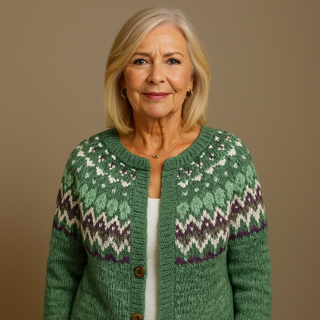 FLORENCE | RETRO ICELANDIC CARDIGAN