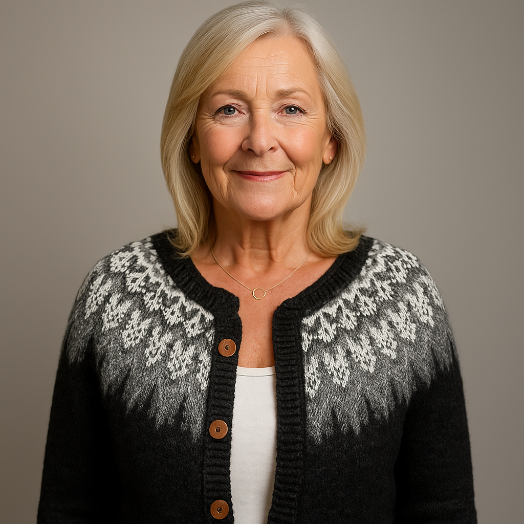 BRYONY | CLASSIC ICELANDIC CARDIGAN