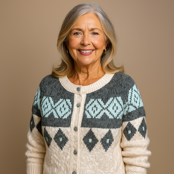 ELOISE | RETRO ICELANDIC CARDIGAN