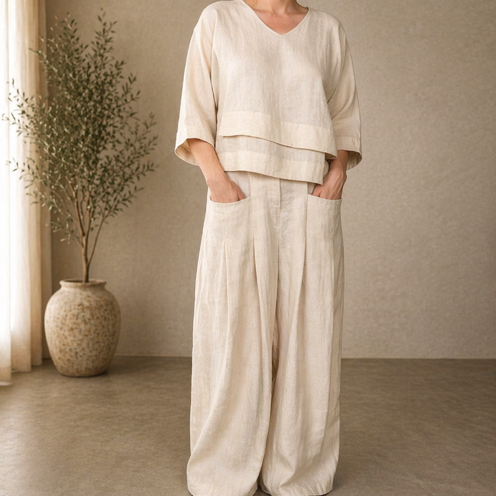 CLARA | MINIMALIST WIDE-FIT TWO-PIECE SET