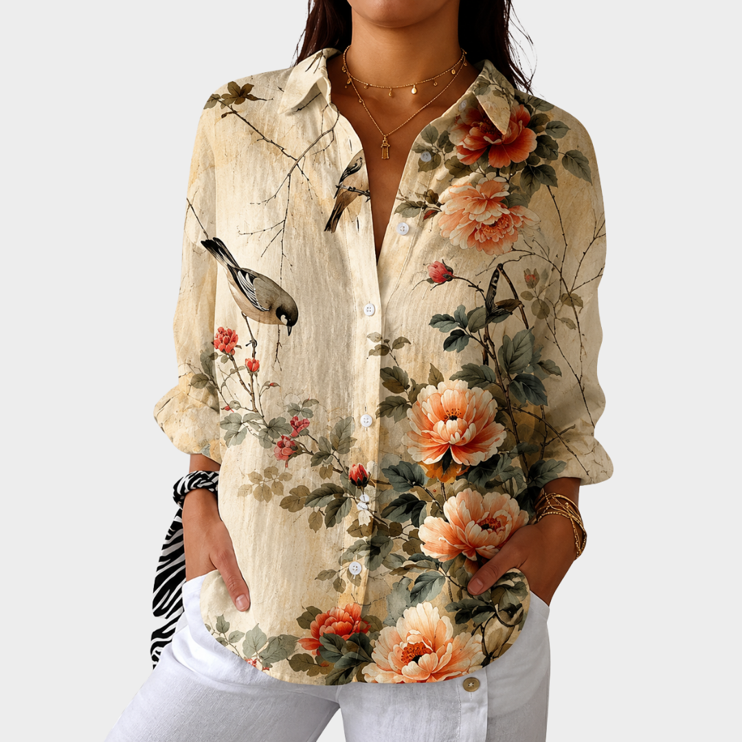 ZOEY | LIGHT AND COLORFUL BLOUSE WITH PRINT