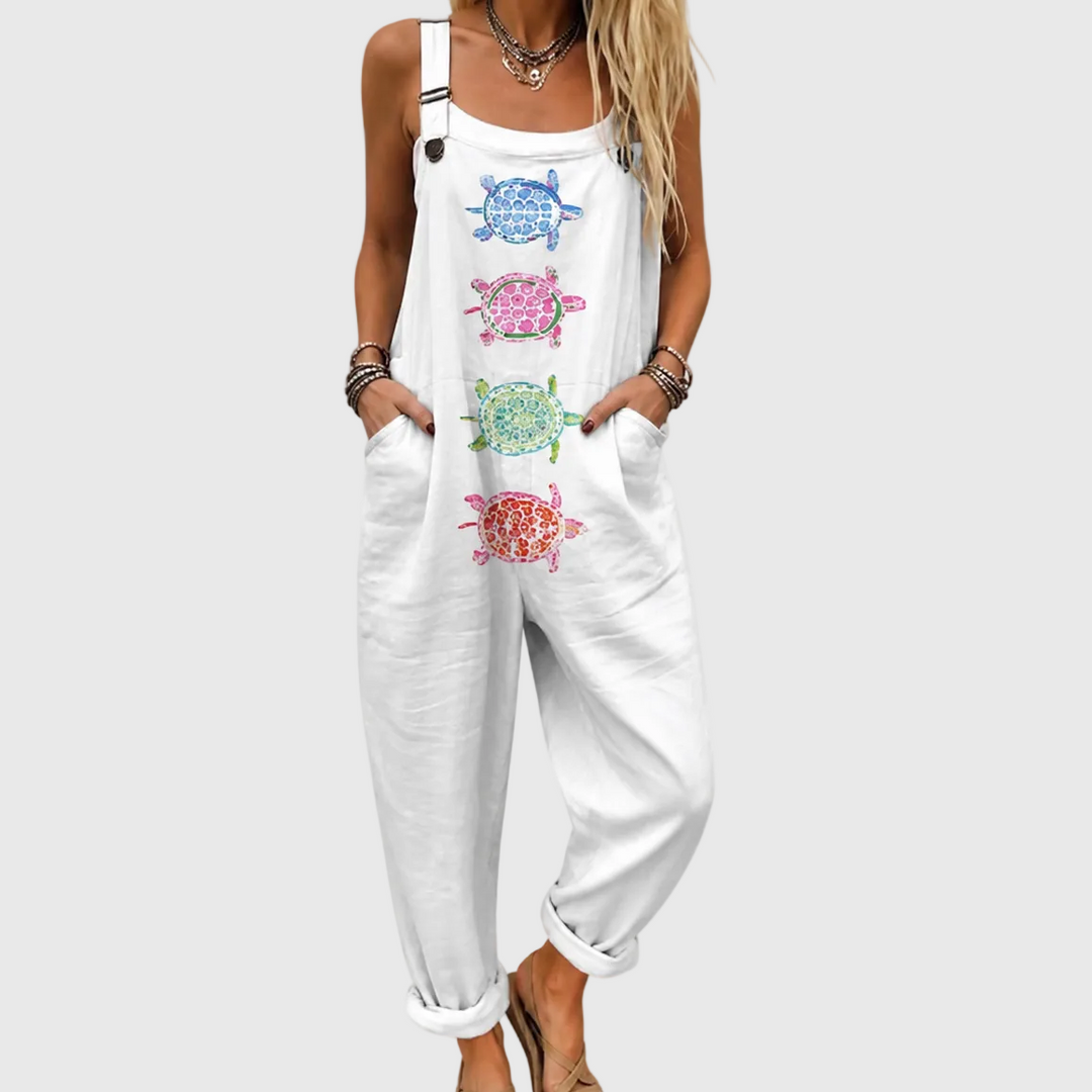 MARINE TURTLE JUMPSUIT