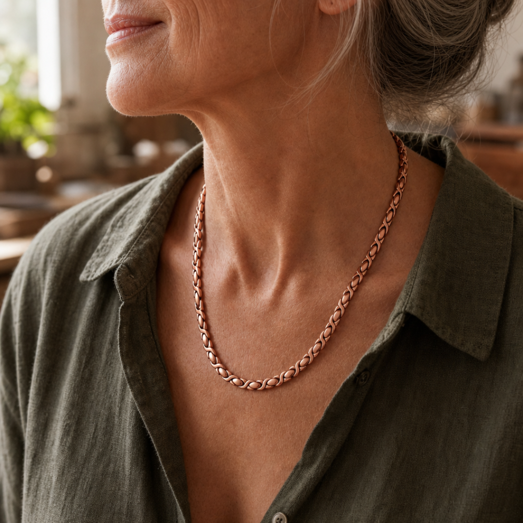 FLORENCE | CEDAR COPPER NECKLACE