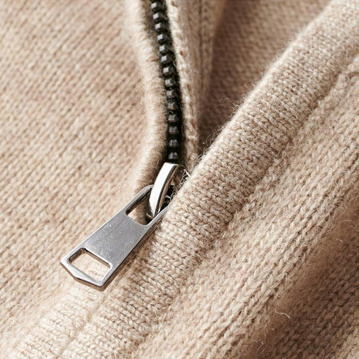 THEODORE | MEN'S ELEGANT ZIP-UP SWEATER