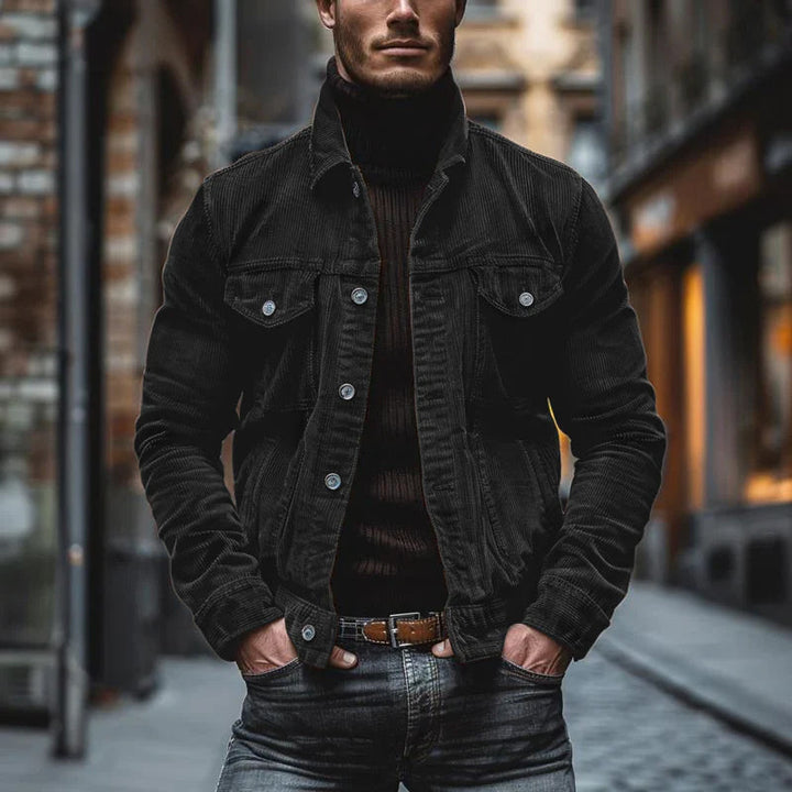 BRAYDEN | CORDUROY STYLE MEN'S JACKET