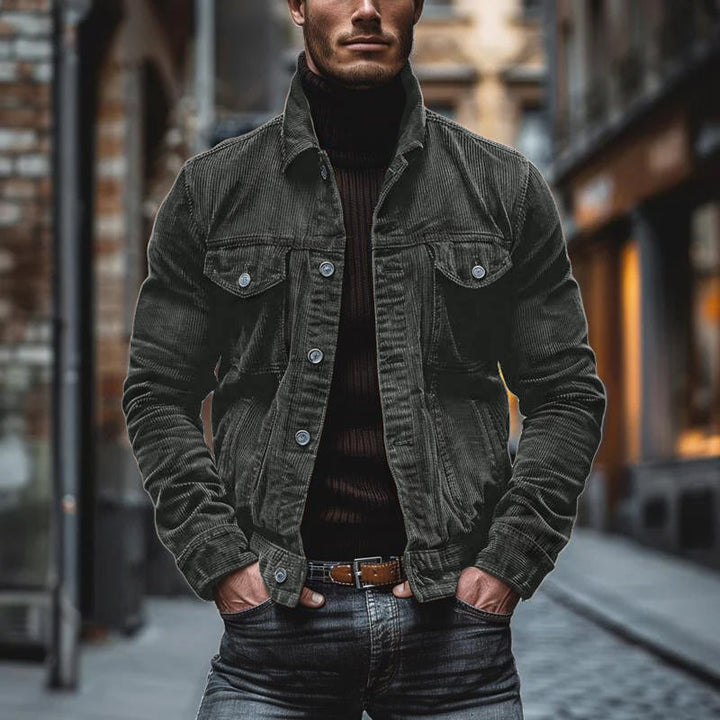 BRAYDEN | CORDUROY STYLE MEN'S JACKET
