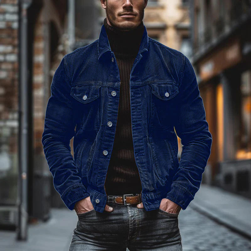 BRAYDEN | CORDUROY STYLE MEN'S JACKET