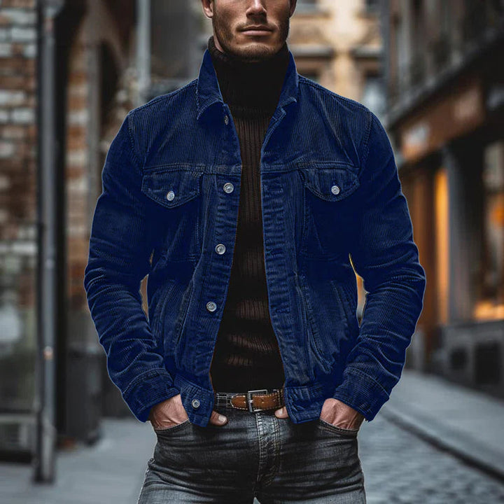 BRAYDEN | CORDUROY STYLE MEN'S JACKET
