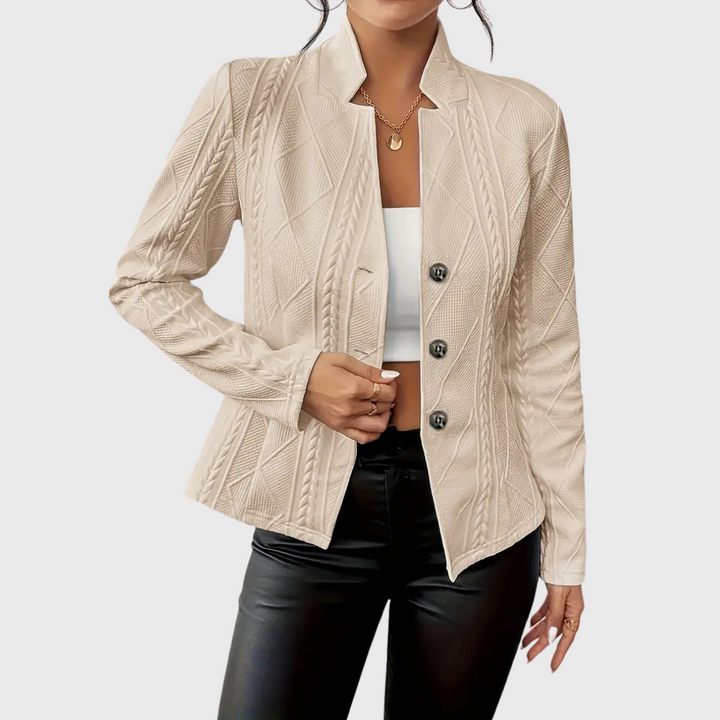 TESS | ELEGANT BLAZER WITH PRINT