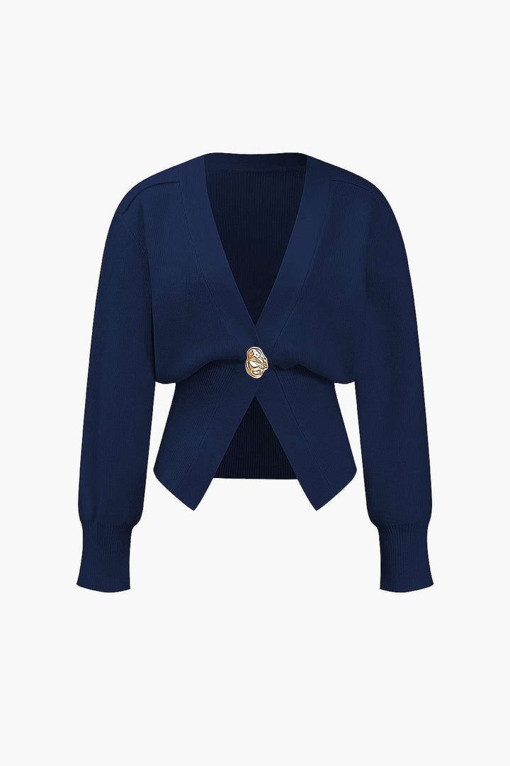 FRANCESCA | V-NECK SWEATER CARDIGAN