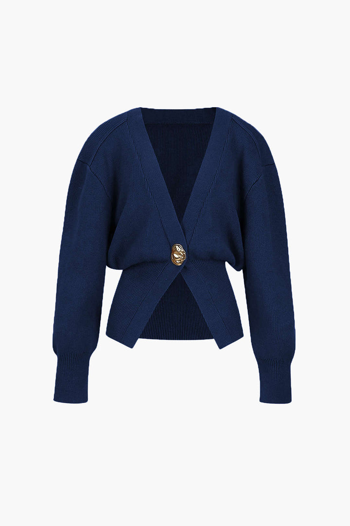 FRANCESCA | V-NECK SWEATER CARDIGAN