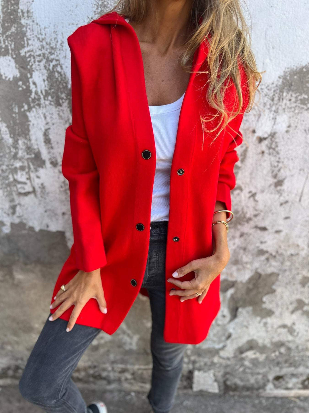 VIENNA | COZY BUTTON-UP JACKET