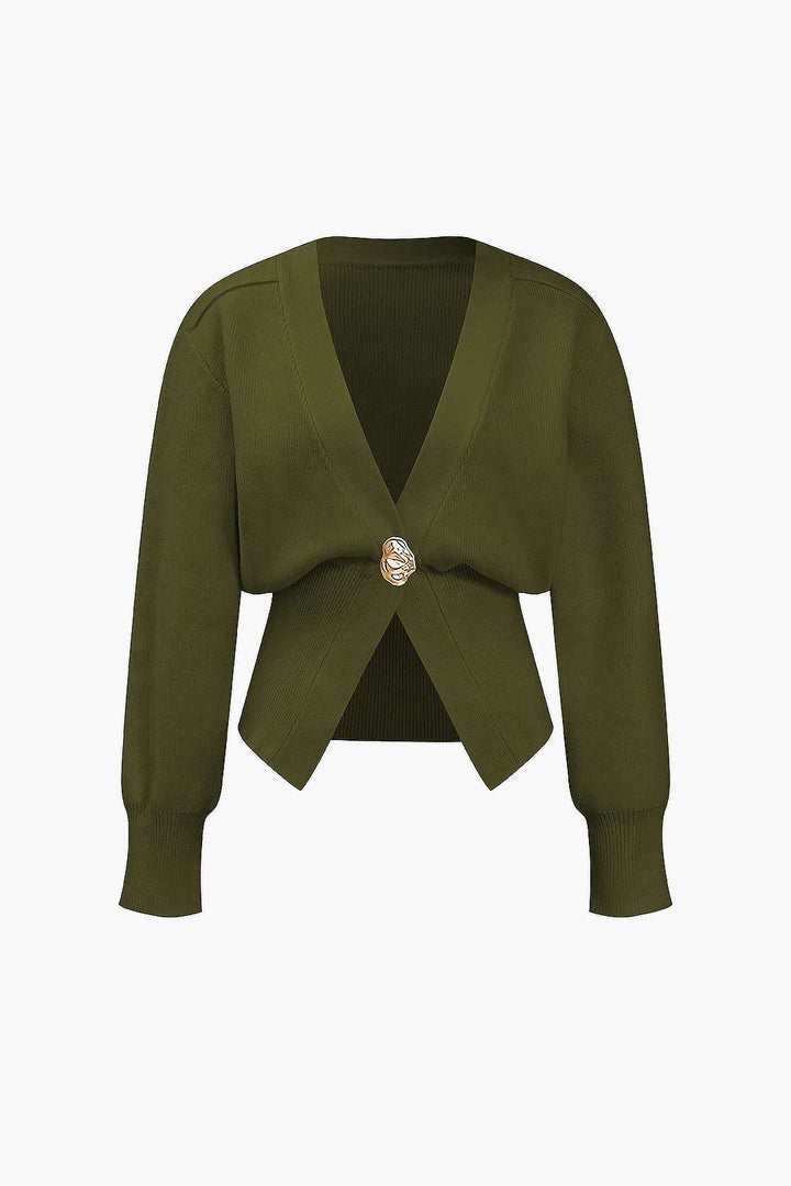 FRANCESCA | V-NECK SWEATER CARDIGAN