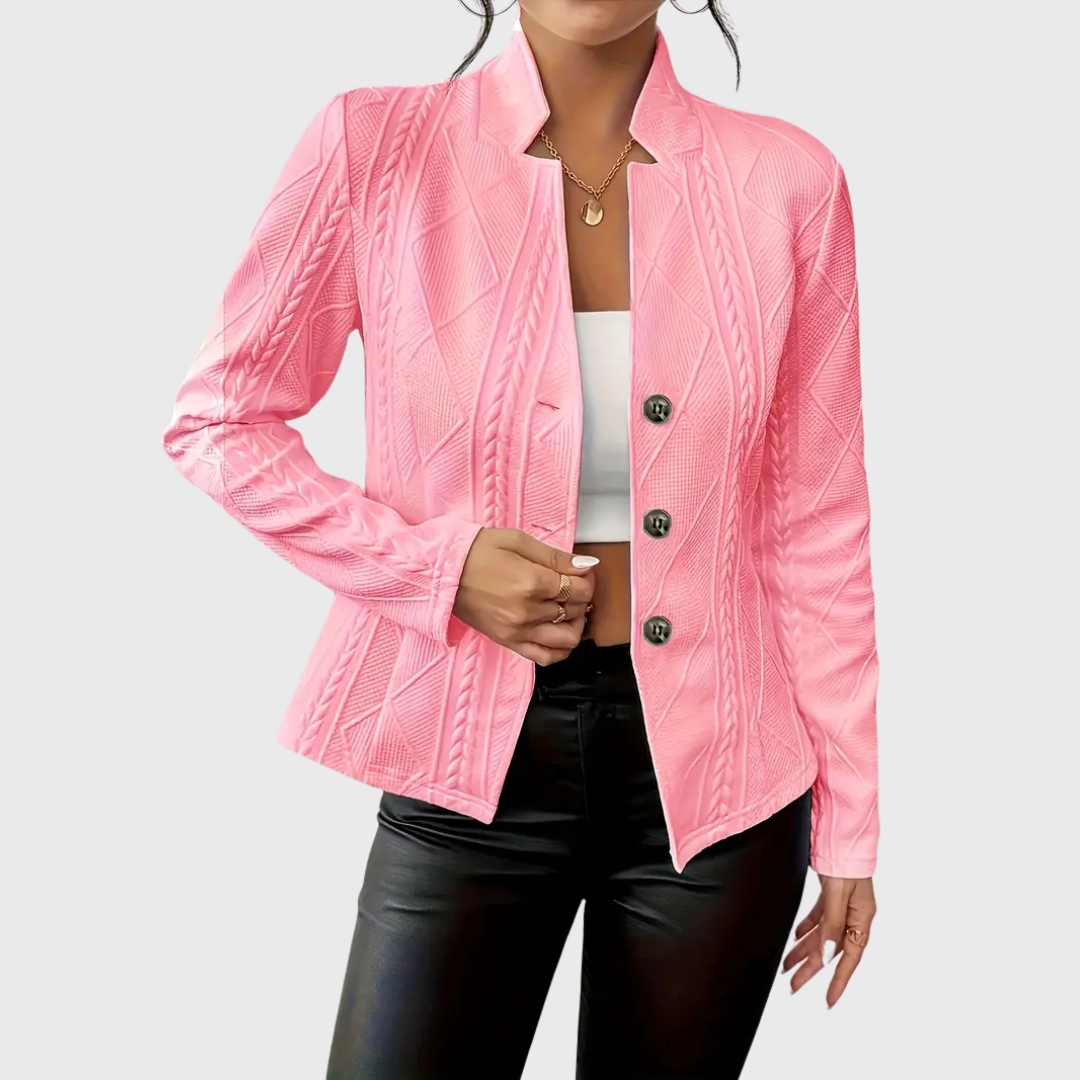 TESS | ELEGANT BLAZER WITH PRINT