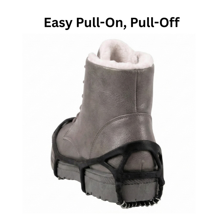 BLACK ANTI-SLIP ICE GRIPS