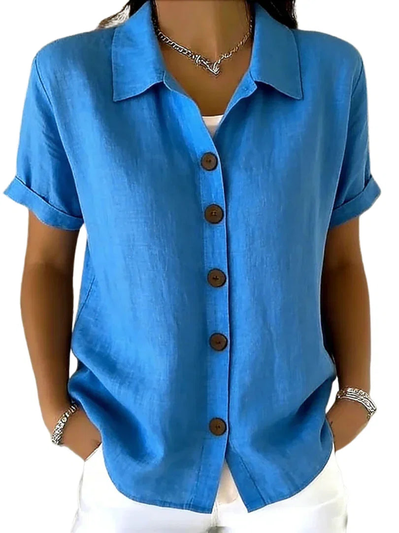 MARISOL | RELAXED SHORT SLEEVE SHIRT