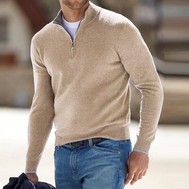THEODORE | MEN'S ELEGANT ZIP-UP SWEATER