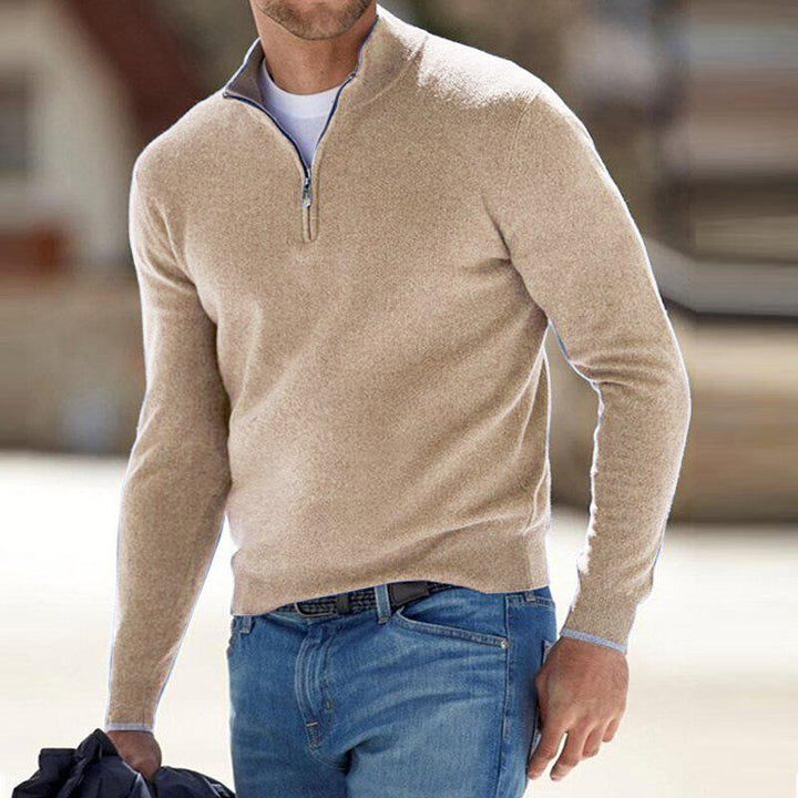 THEODORE | MEN'S ELEGANT ZIP-UP SWEATER