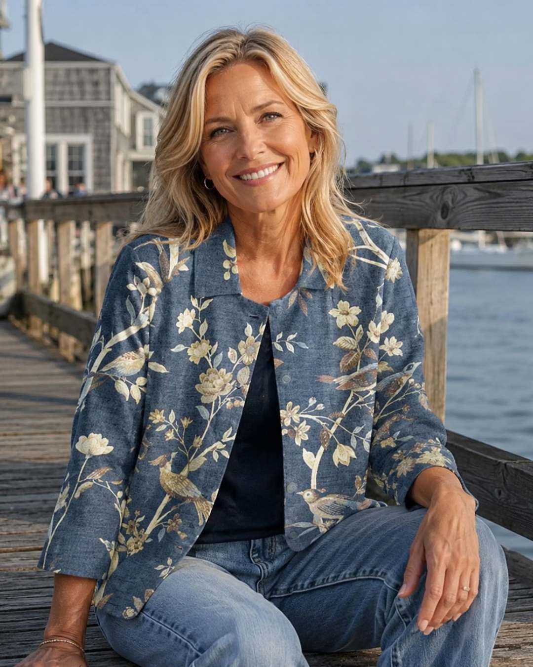 ORIELLA | BIRD AND BLOSSOM BLOUSE