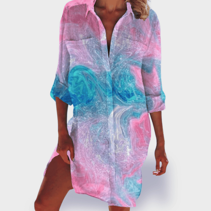 BRIGITTE | COLOURFUL AND LIGHTWEIGHT SUMMER DRESS