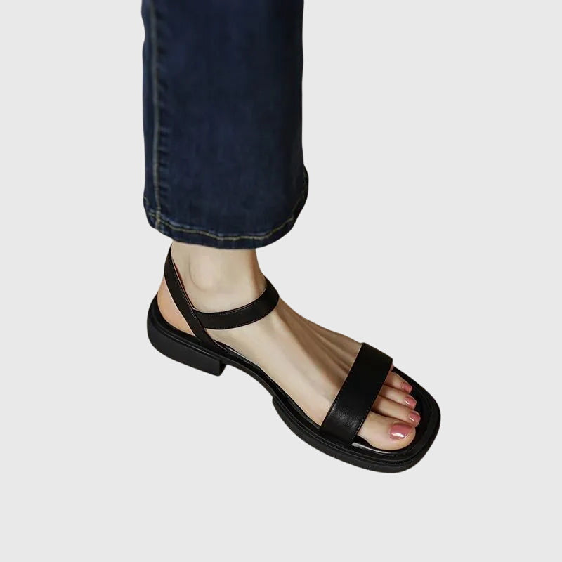 CELESTIA | ORTHOPEDIC LEATHER SANDALS
