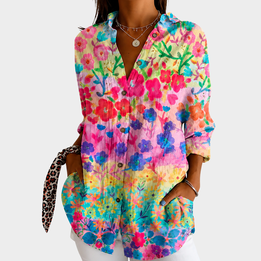 AURORA | BLOOMING MEADOW HARMONY BLOUSE