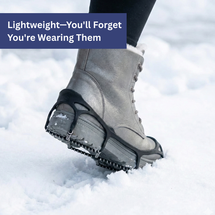 BLACK ANTI-SLIP ICE GRIPS