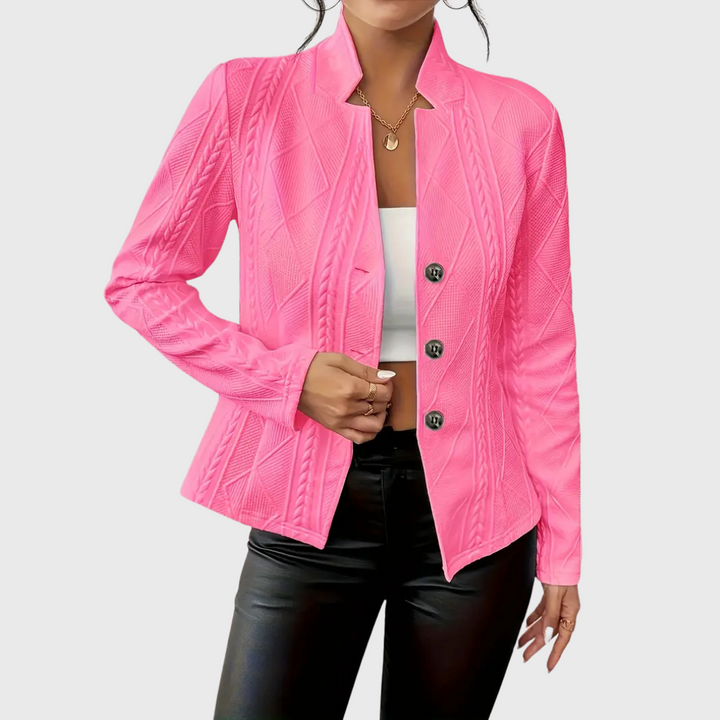TESS | ELEGANT BLAZER WITH PRINT