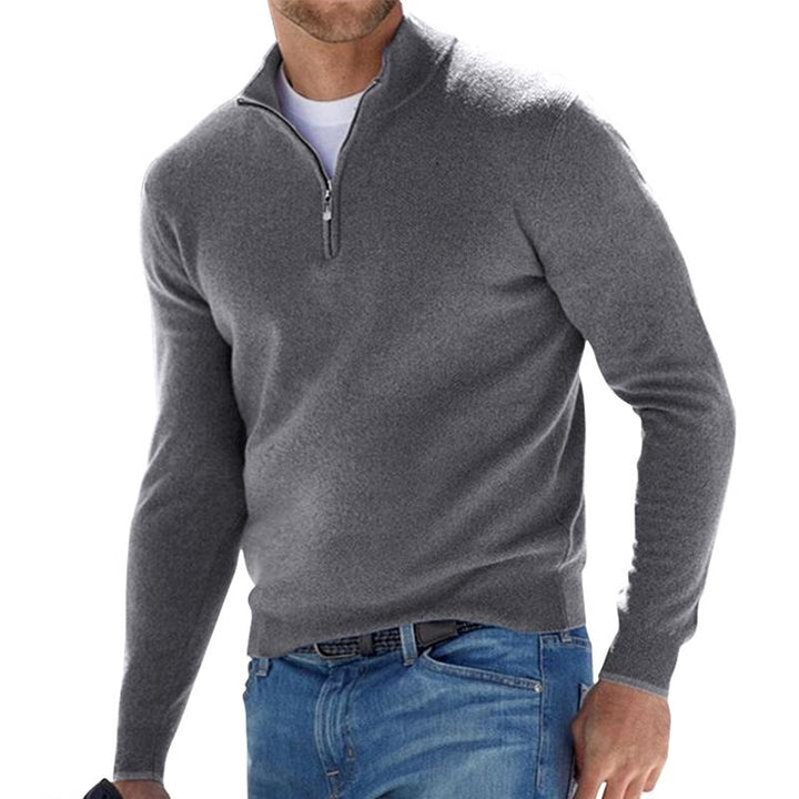 THEODORE | MEN'S ELEGANT ZIP-UP SWEATER