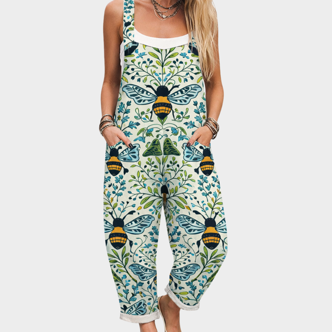 COMFORTABLE PRINTED JUMPSUIT