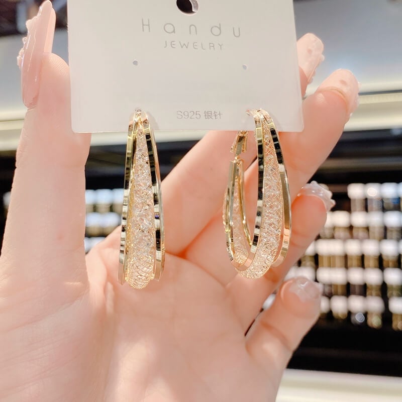 OPAL | OVAL EARRINGS