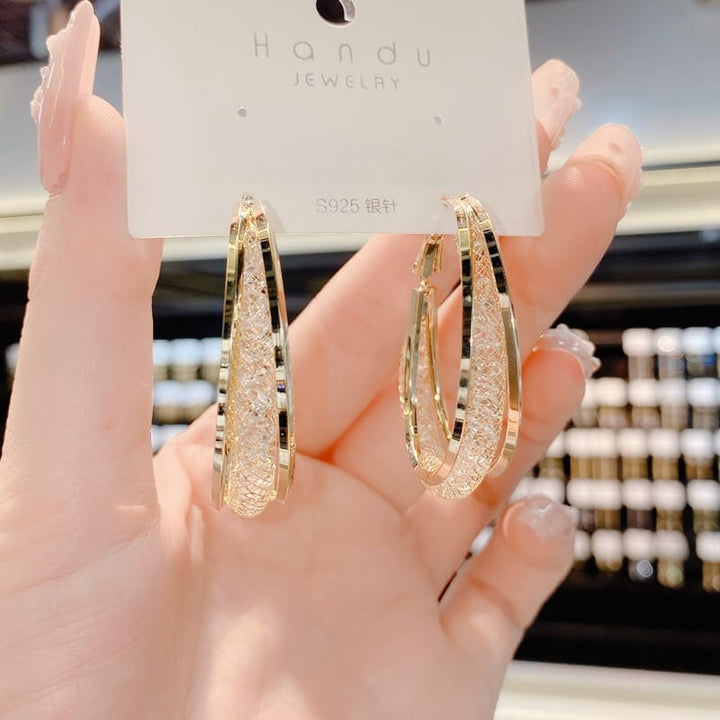 OPAL | OVAL EARRINGS
