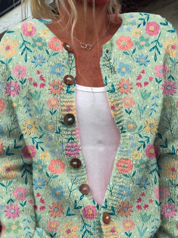 FOXFIELD | VINTAGE FLORAL CARDIGAN