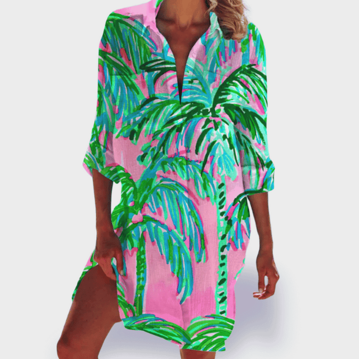 BRIGITTE | COLOURFUL AND LIGHTWEIGHT SUMMER DRESS