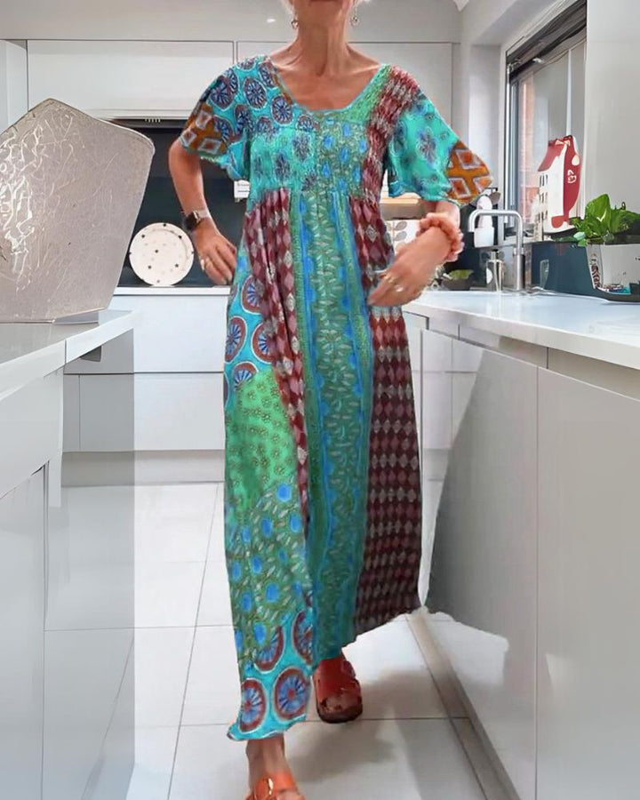 CLEMENTINE | COLORFUL BOHEMIAN DRESS