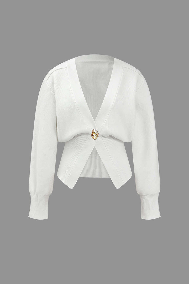 FRANCESCA | V-NECK SWEATER CARDIGAN
