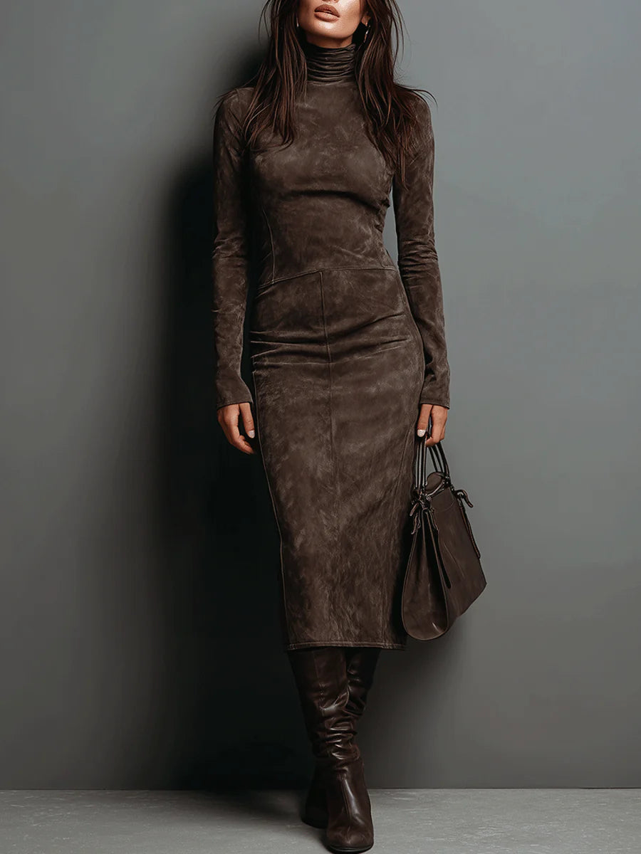 SOPHIE | LONG SLEEVE MIDI DRESS